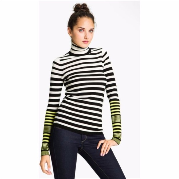 Juicy Couture Sweaters - Juicy Couture striped turtleneck